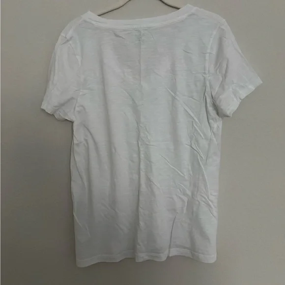 Madewell Cotton White T-Shirt - Picture 2 of 3